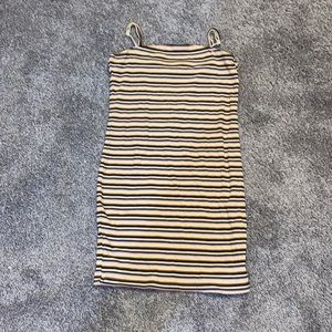 SHEIN multi-colored striped dress